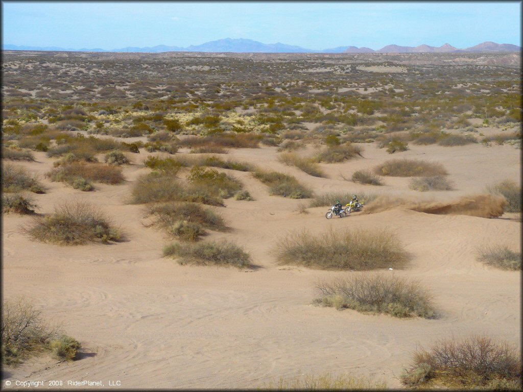 OHV at Hot Well Dunes OHV Area