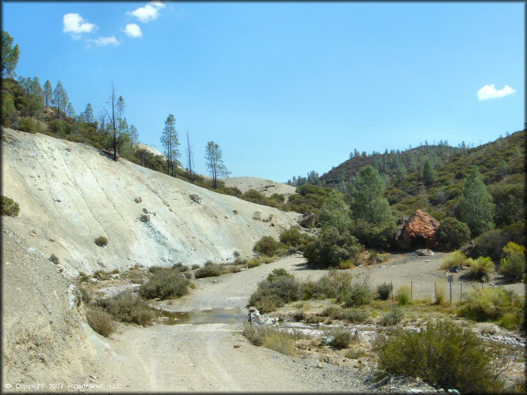 Scenic view at Clear Creek Management Area Trail