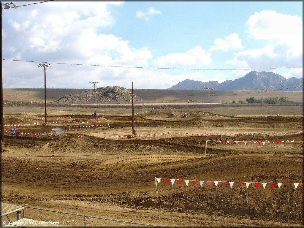 Example of terrain at State Fair MX Track