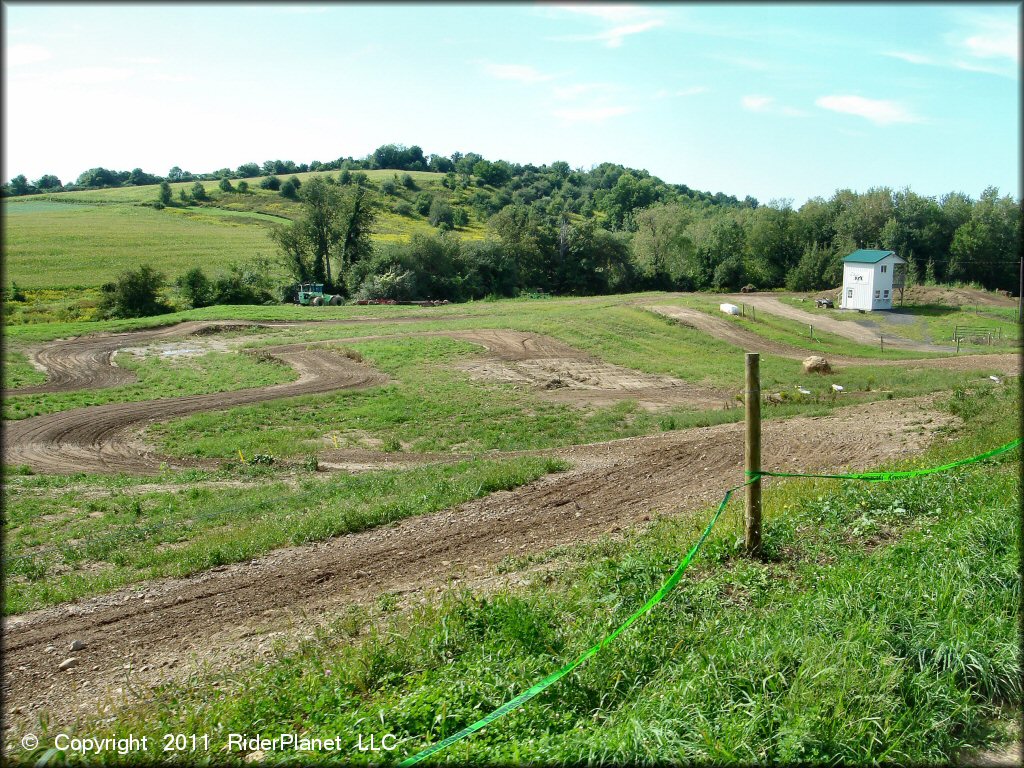 Example of terrain at Cato MX Track