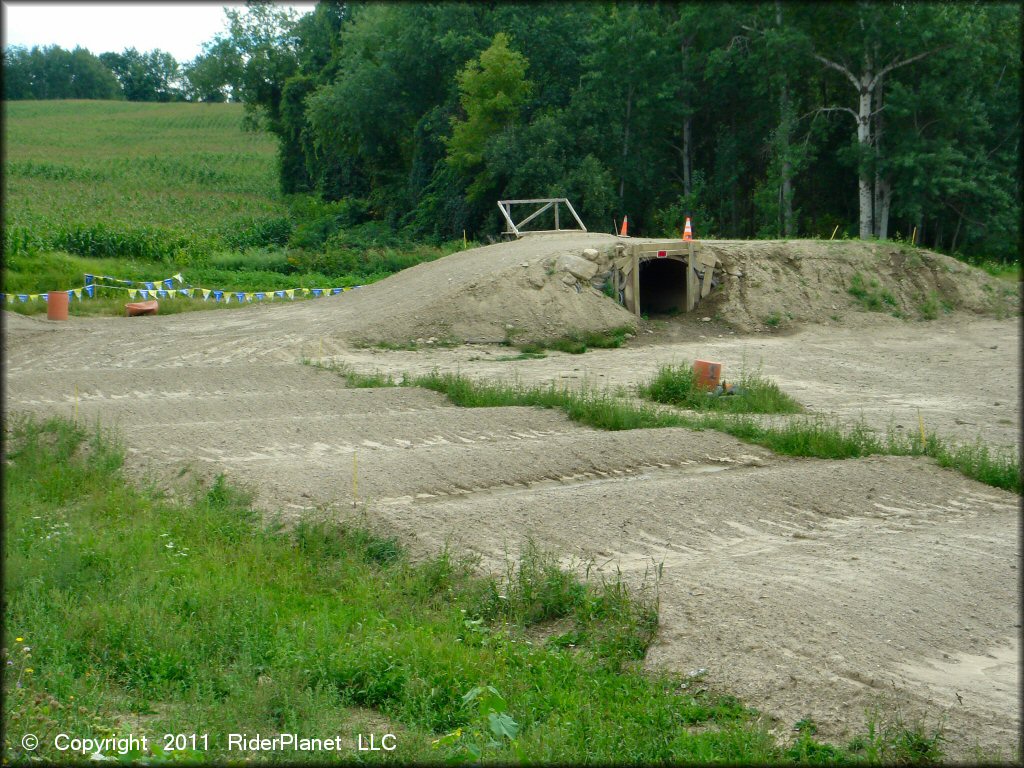 Some terrain at Silver Springs Racing Track