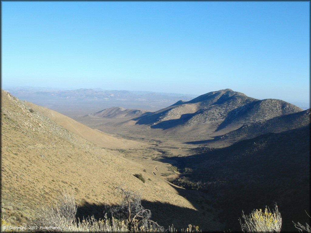 Scenic view at Dove Springs Trail