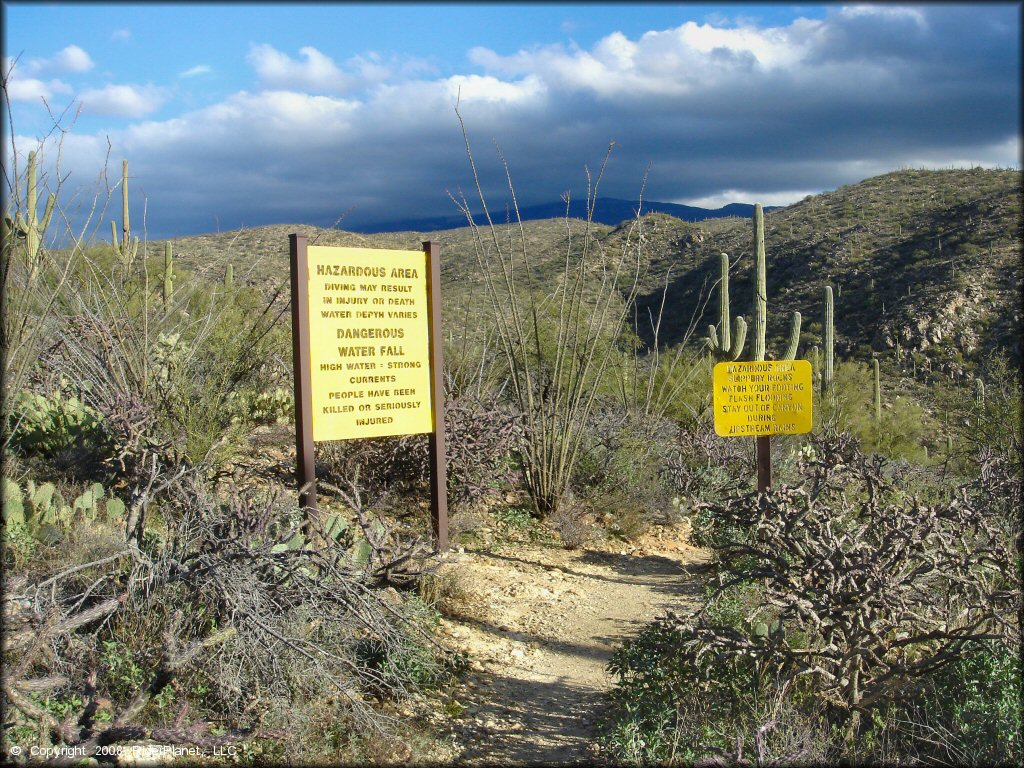 Scenery at Redington Pass Trail