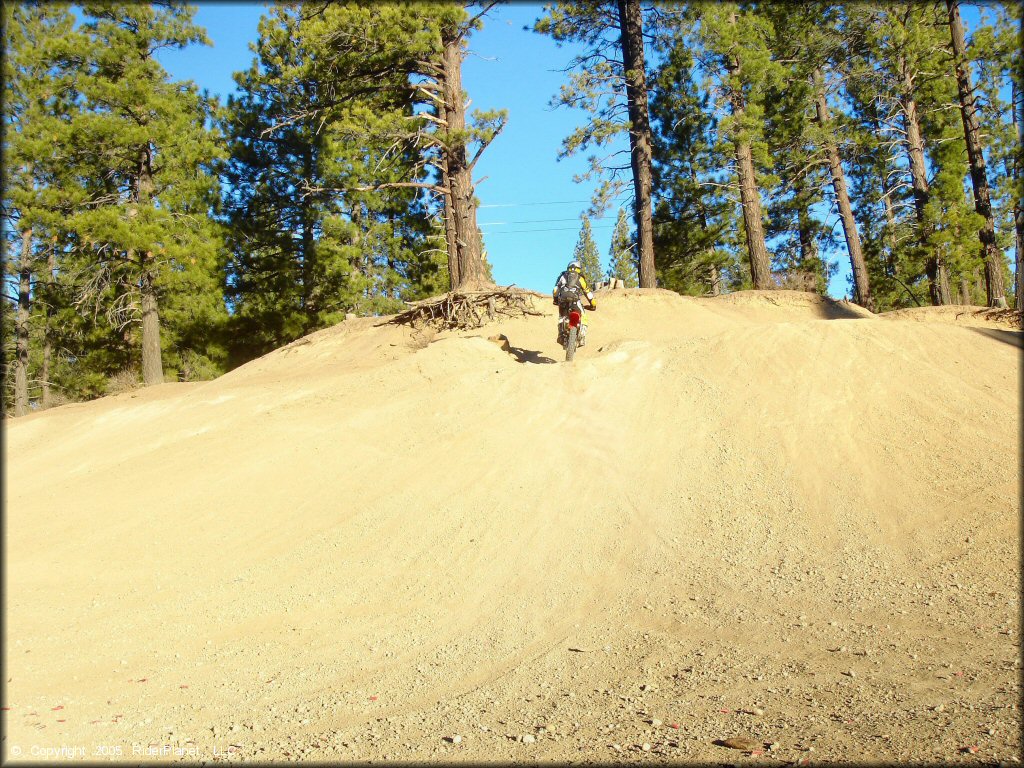 Honda CRF Dirtbike at Prosser Pits Track