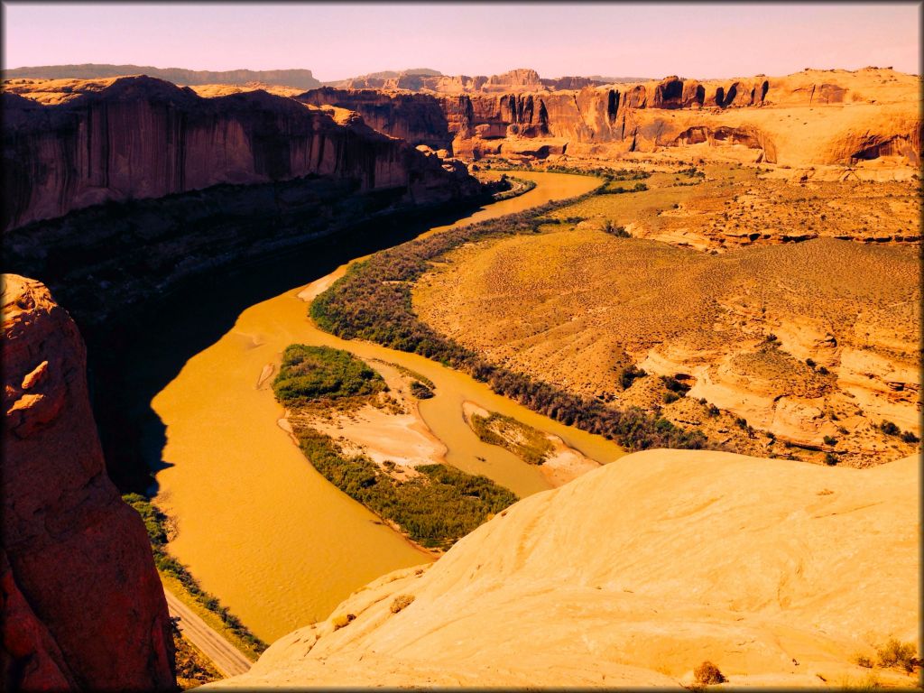 Sand Flats Recreation Area Trail