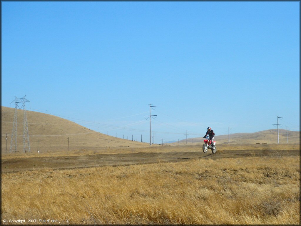 OHV at San Luis Reservoir State Recreation Area Trail