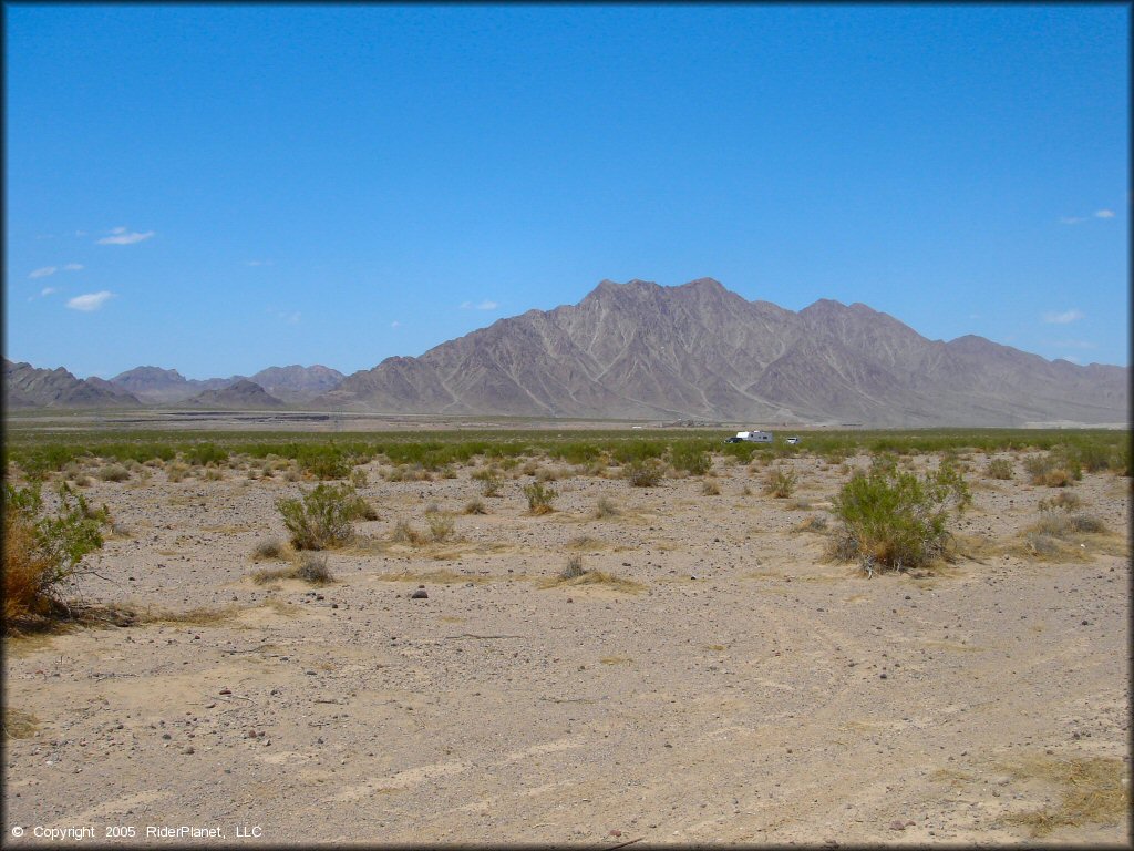 Scenery from Eldorado Dry Lake Bed Riding Area