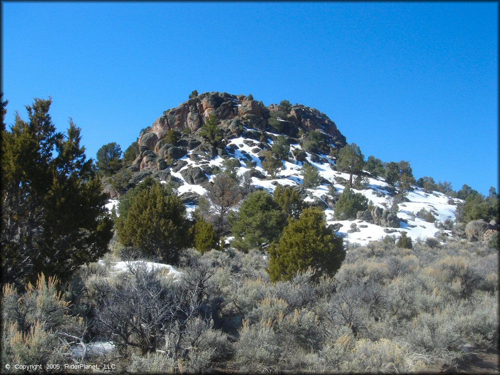 Scenic view at Ward Charcoal Ovens State Historic Park Trail