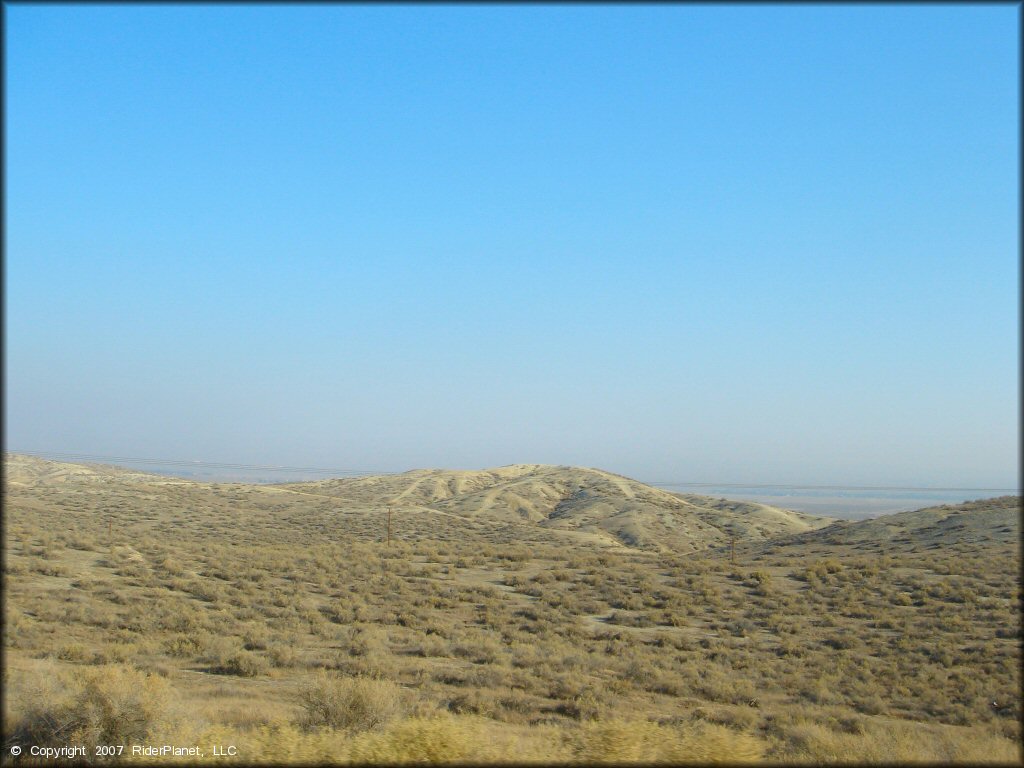 Scenic view at Honolulu Hills Raceway OHV Area