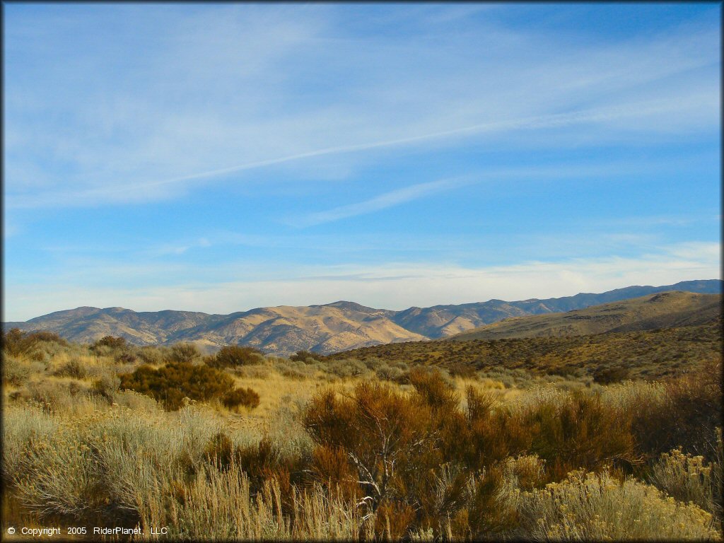 Scenic view at Galena MX Track OHV Area