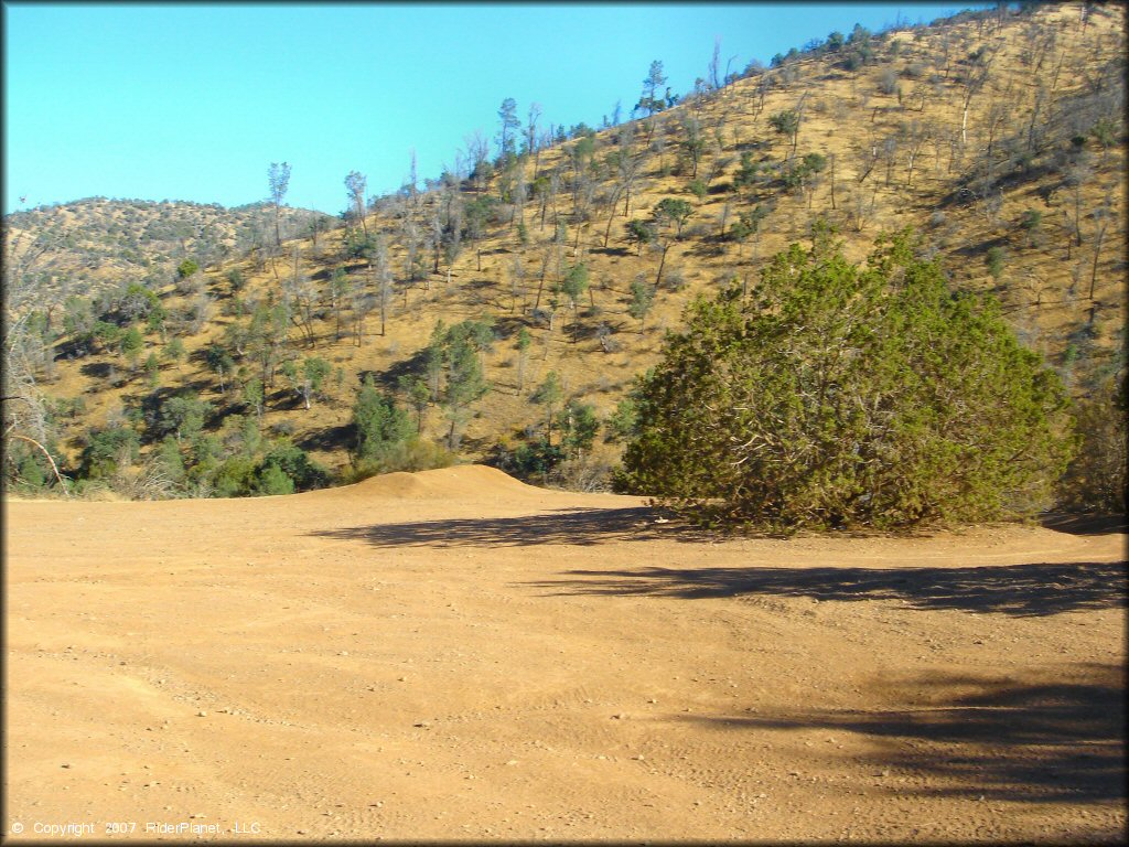 RV Trailer Staging Area and Camping at Frank Raines OHV Park Trail