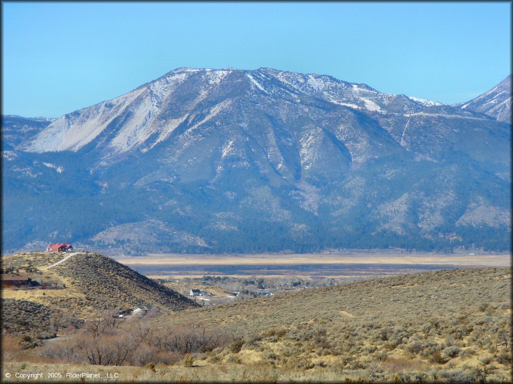 Scenery at Washoe Valley Jumbo Grade OHV Area