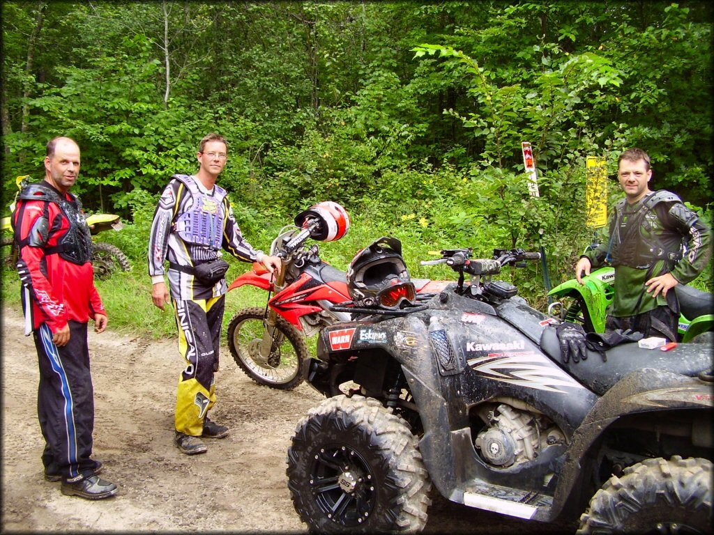 OHV at Spider Lake OHV Area Trail