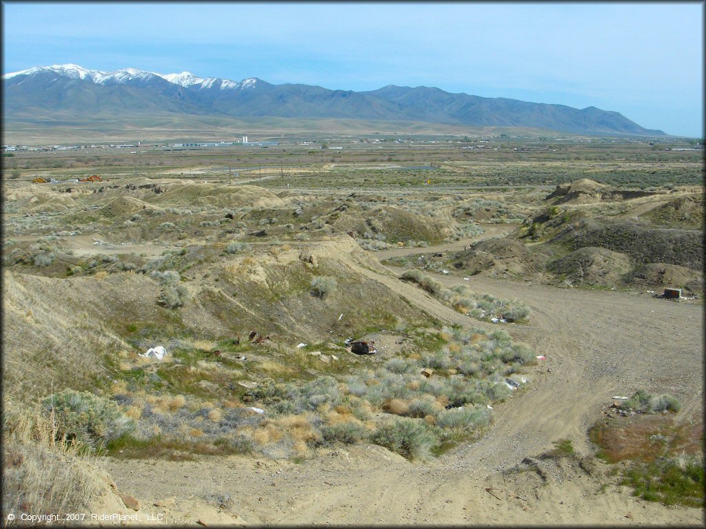 Scenic view at Jungo Pits Trail