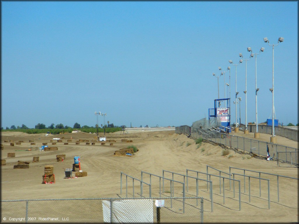 Terrain example at DT1 MX Park Track