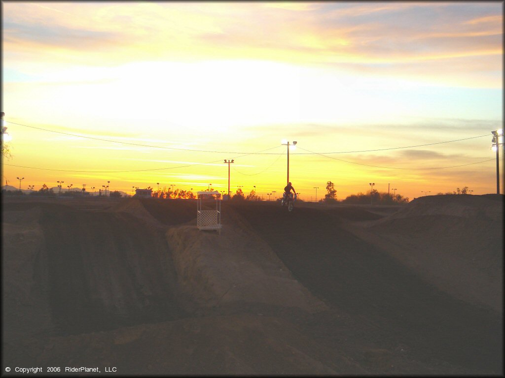 Trail Bike at Speedworld Motocross Park Track