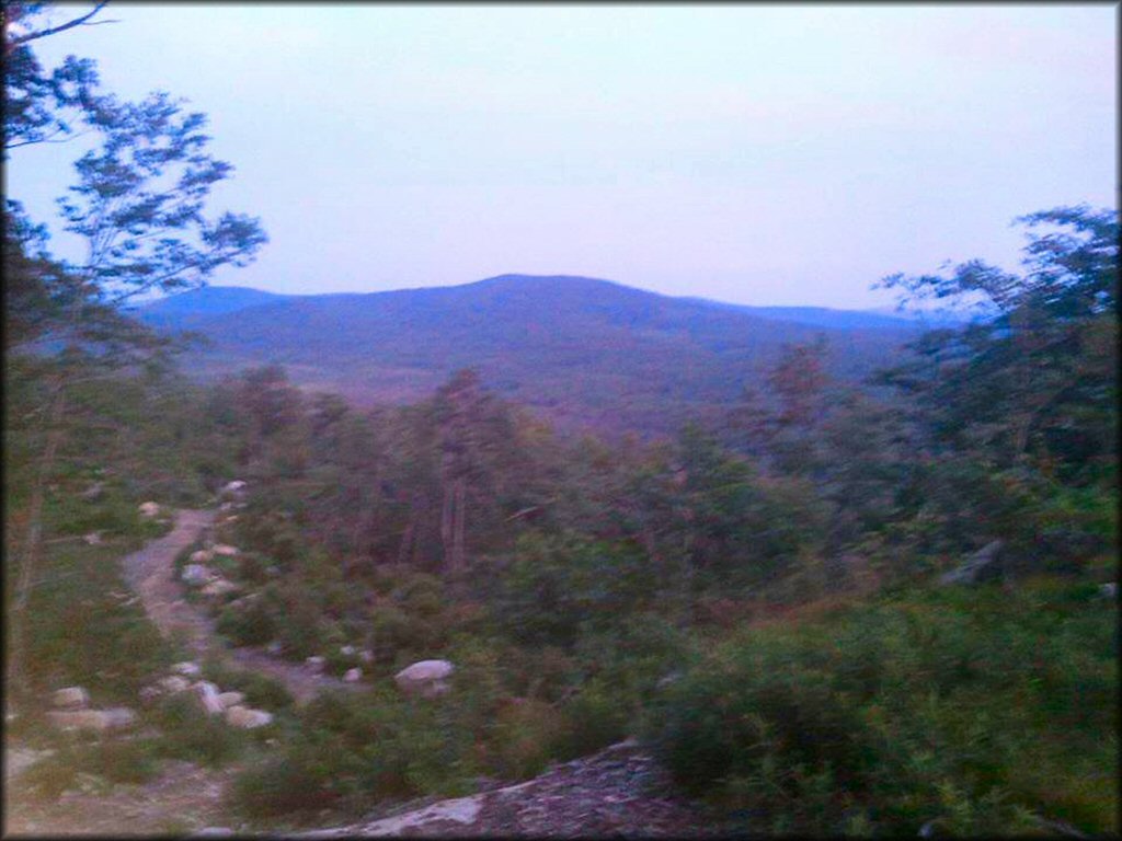 Example of terrain at New Durham Valley ATV Club Trail