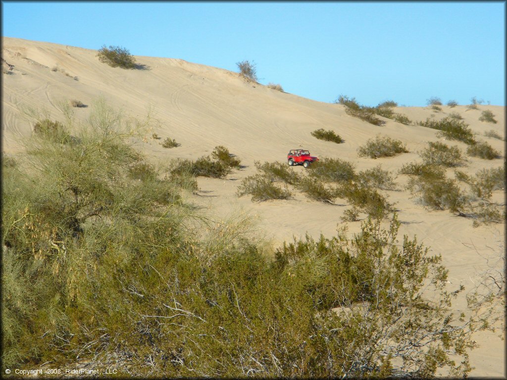 OHV at Ehrenberg Sandbowl OHV Area