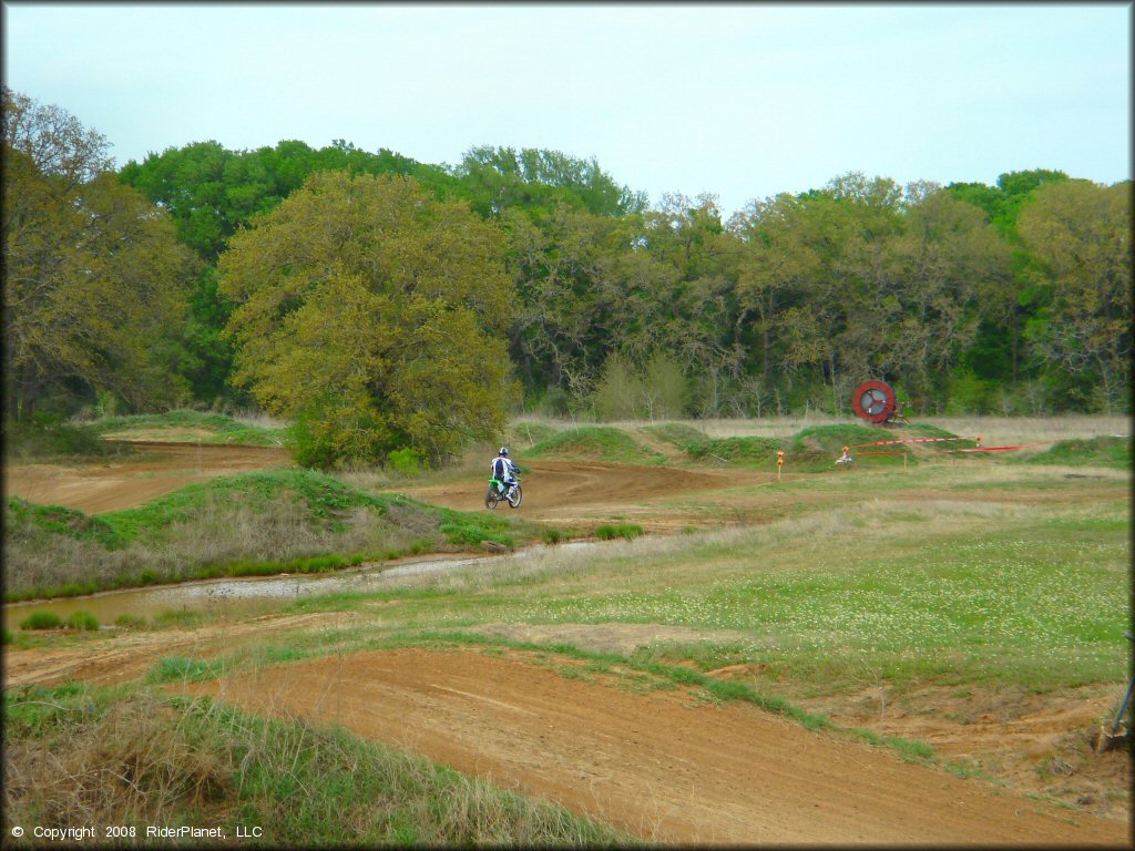 Kawasaki KX Trail Bike at CrossCreek Cycle Park OHV Area