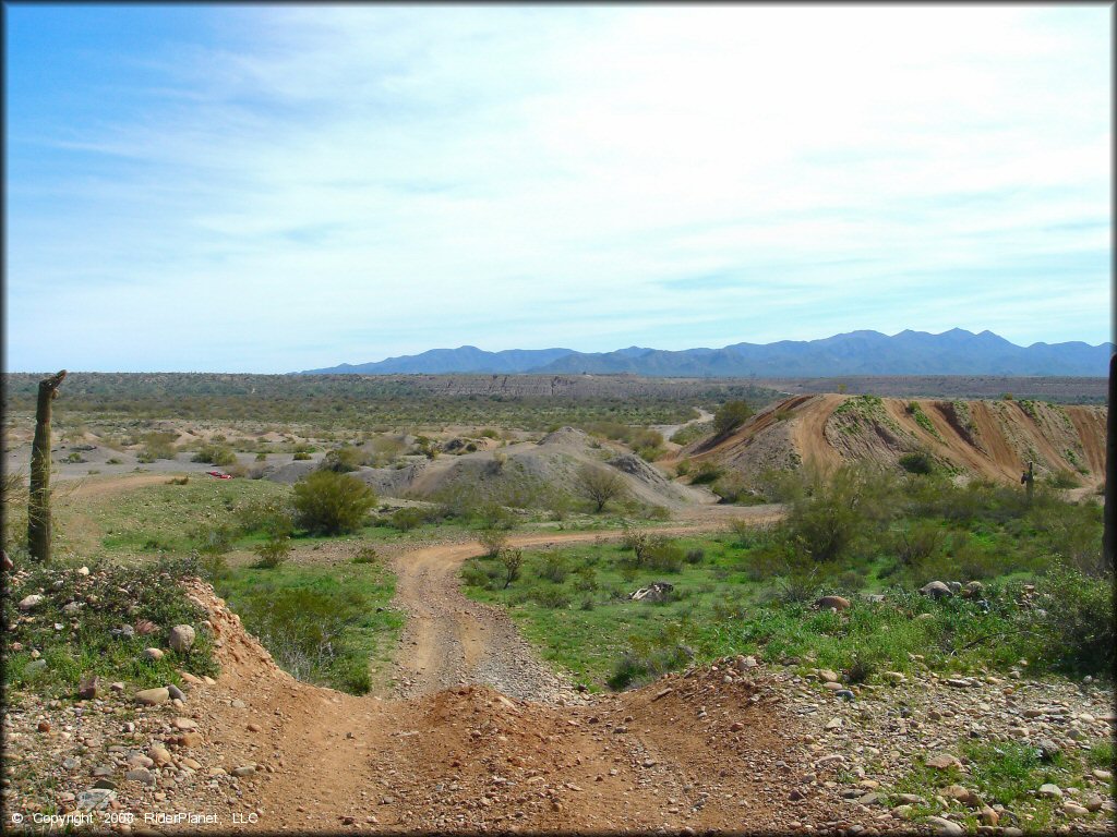 Example of terrain at Sun Valley Pit Trail