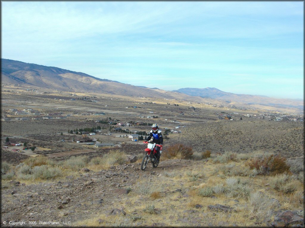 Honda CRF Dirtbike at Galena MX Track OHV Area