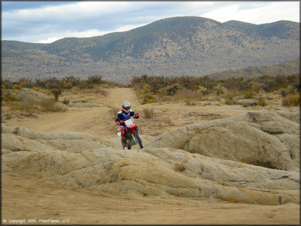 Honda CRF Trail Bike at Prison Hill Recreation Area Trail