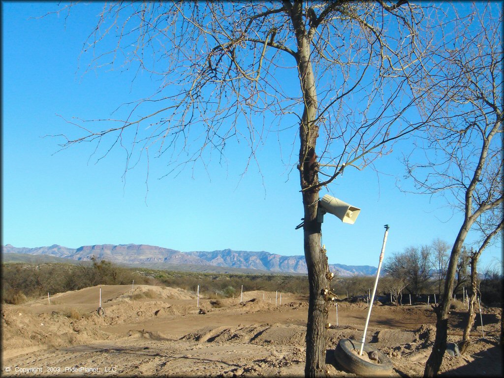 Terrain example at Mammoth MX Track