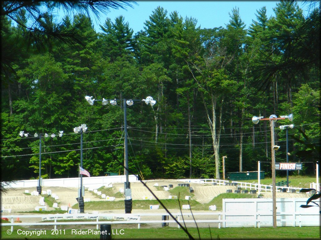 Scenic view of Winchester Speed Park Track