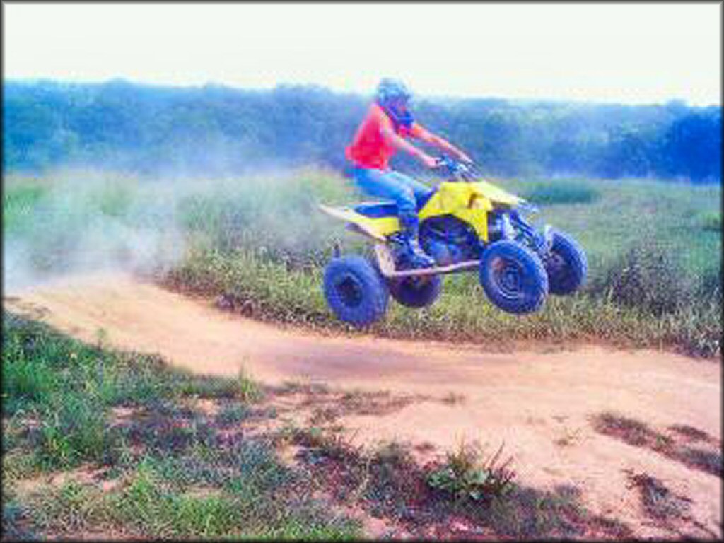 OHV getting air at Horseshoe Bend MX Park OHV Area