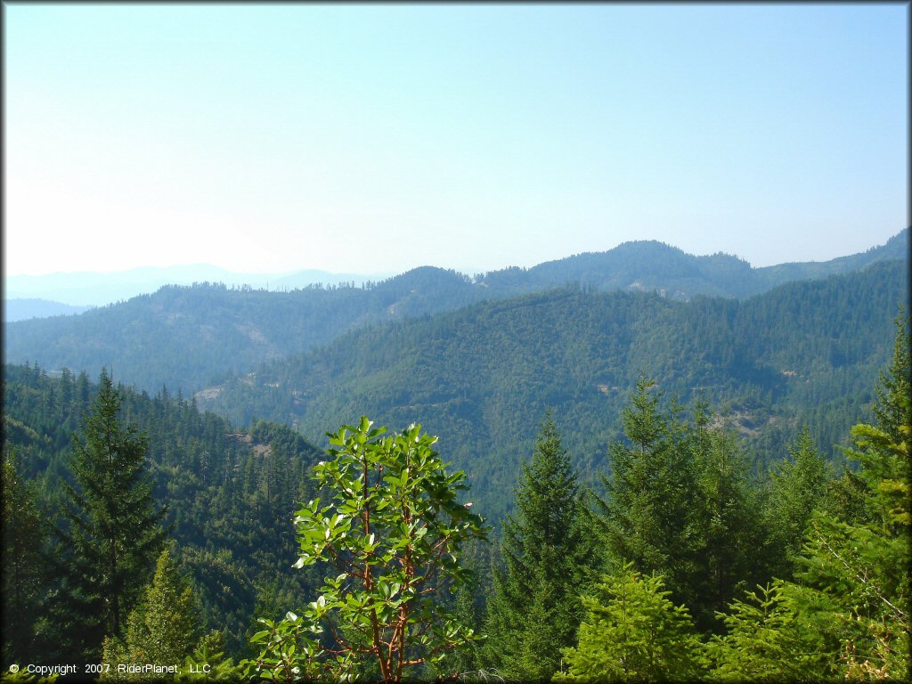 Scenic view at Lubbs Trail