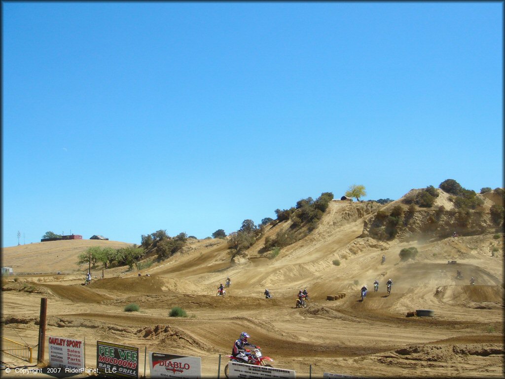 Honda CRF Off-Road Bike at Diablo MX Ranch Track