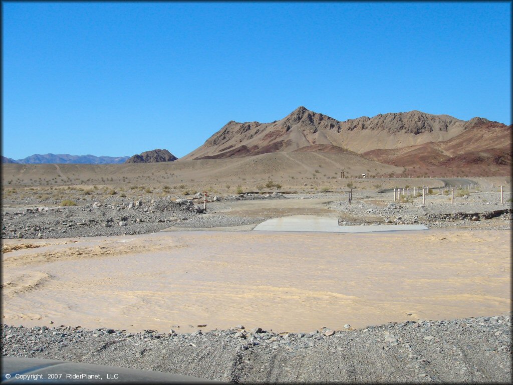 Scenic view at Dumont Dunes OHV Area