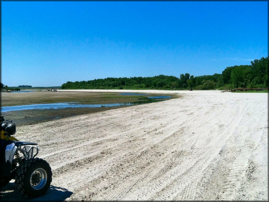 A trail at Headworks OHV Park Trail