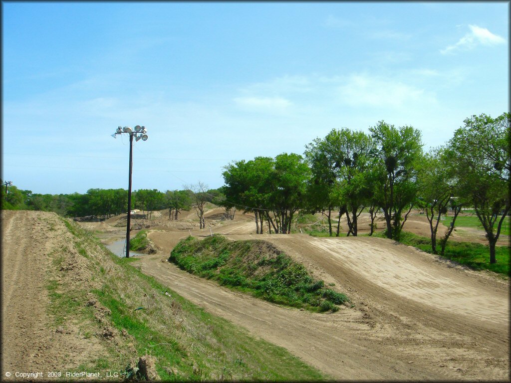 Terrain example at Lone Star MX OHV Area