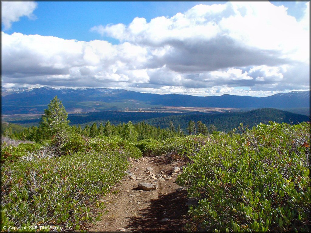 Scenic view at Prosser Hill OHV Area Trail