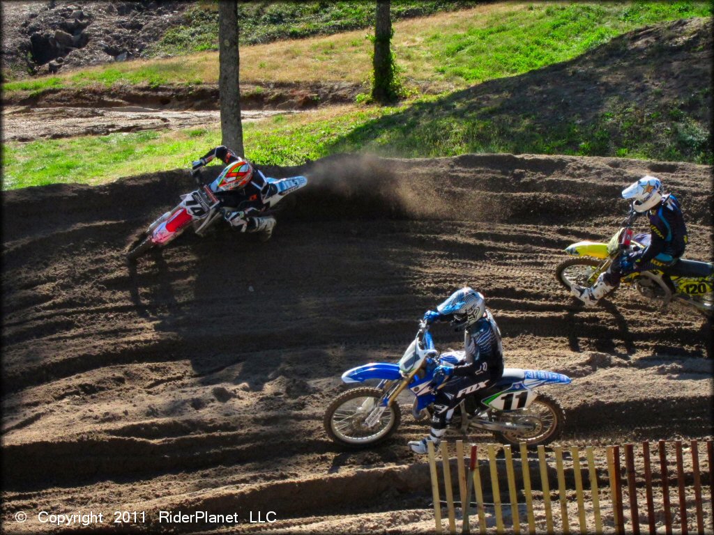 Yamaha YZ Dirt Bike at The Wick 338 Track