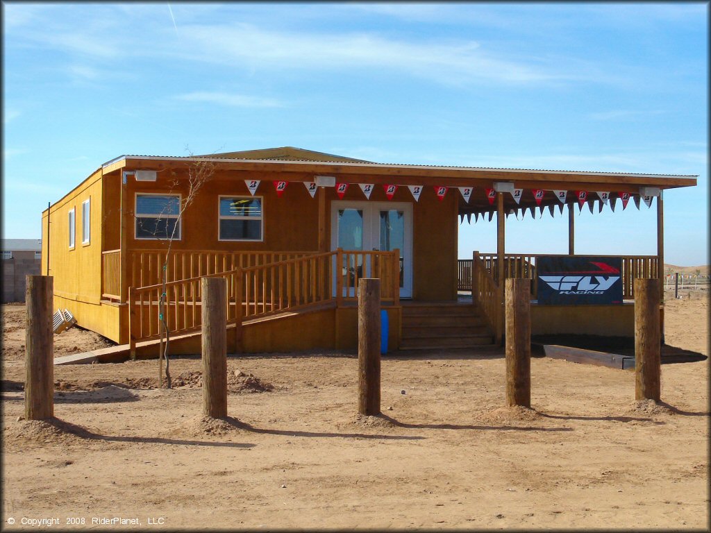 Amenities example at Motoland MX Park Track