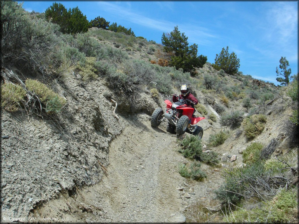 OHV at Blue Mountain Trail