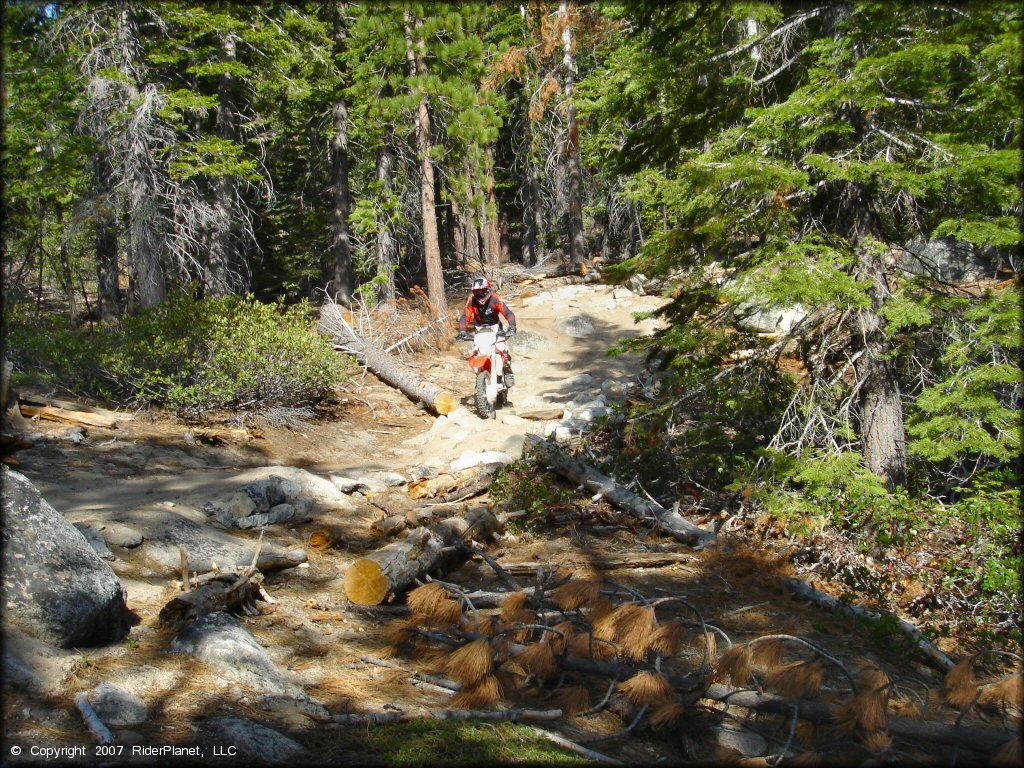 Honda CRF Motorbike at Corral OHV Trail