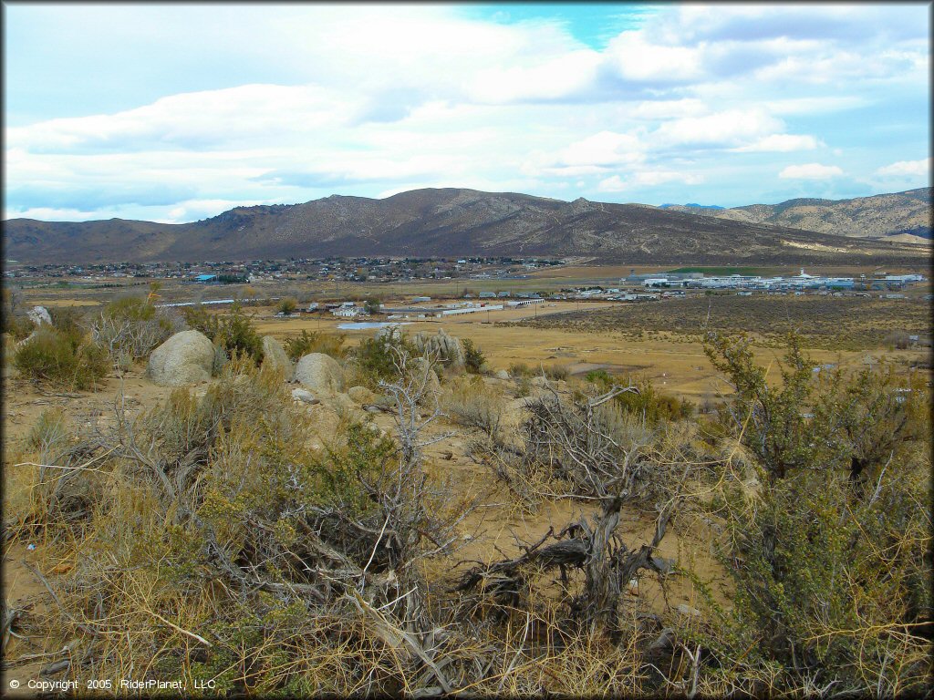 Scenic view at Sunridge Track OHV Area