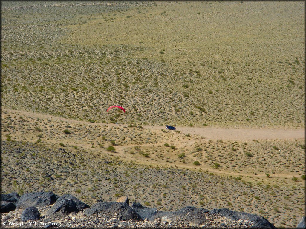 A trail at Jean Roach Dry Lake Bed Trail