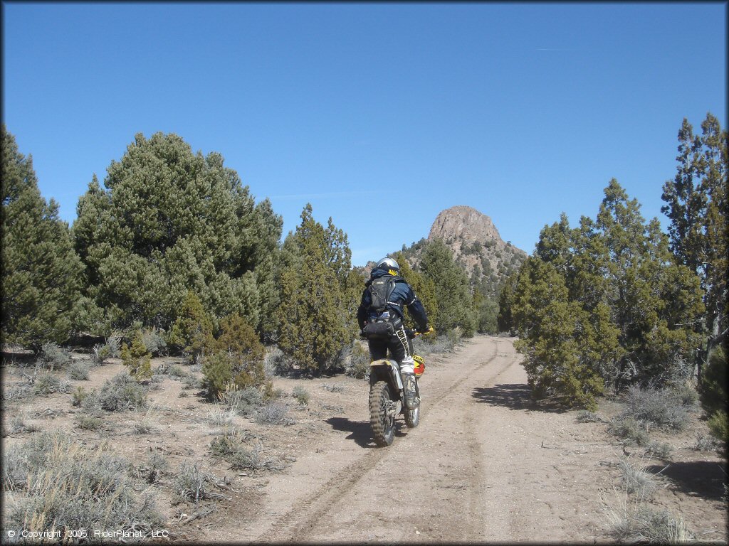 OHV at Ward Charcoal Ovens State Historic Park Trail