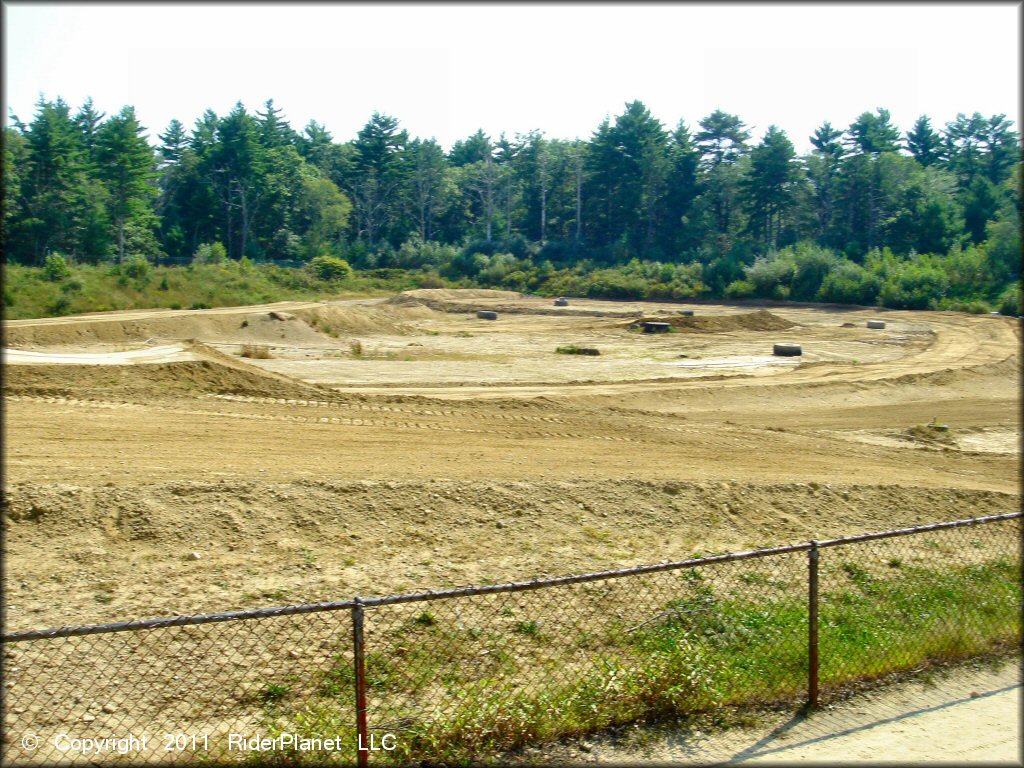 A trail at Capeway Rovers Motocross Track