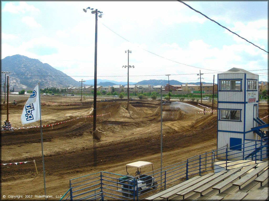 Terrain example at State Fair MX Track