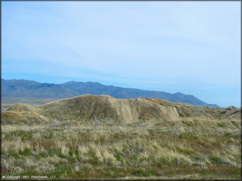 Terrain example at Jungo Pits Trail