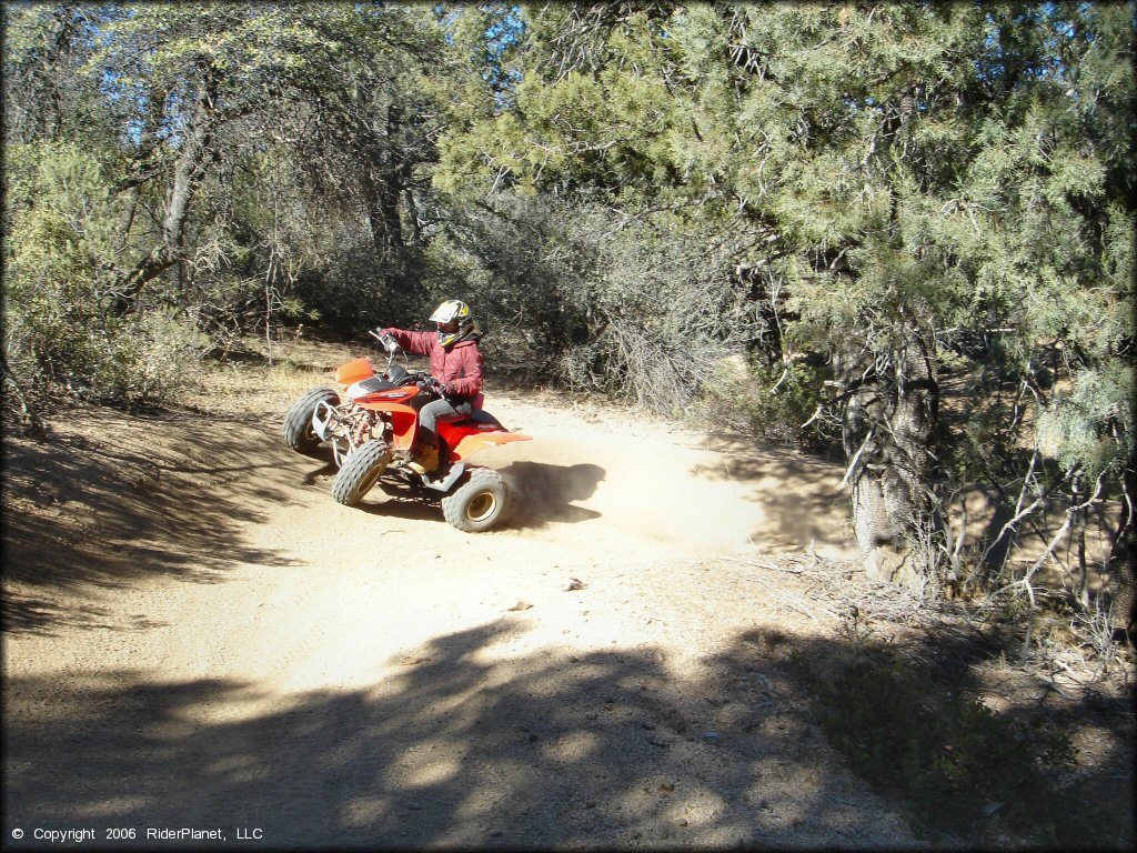 OHV at Alto Pit OHV Area Trail