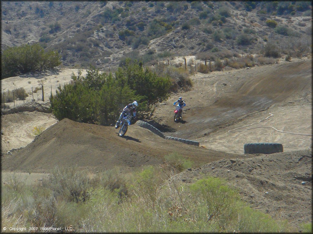 OHV at Quail Canyon Motocross Track