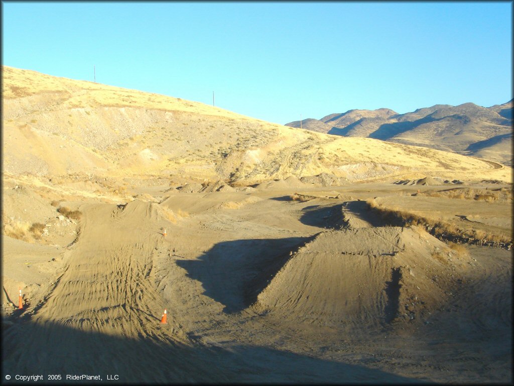 Example of terrain at Wild West Motorsports Park Track