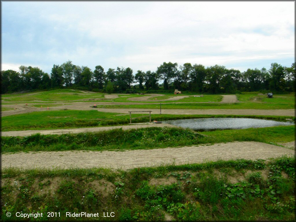 Terrain example at Silver Springs Racing Track