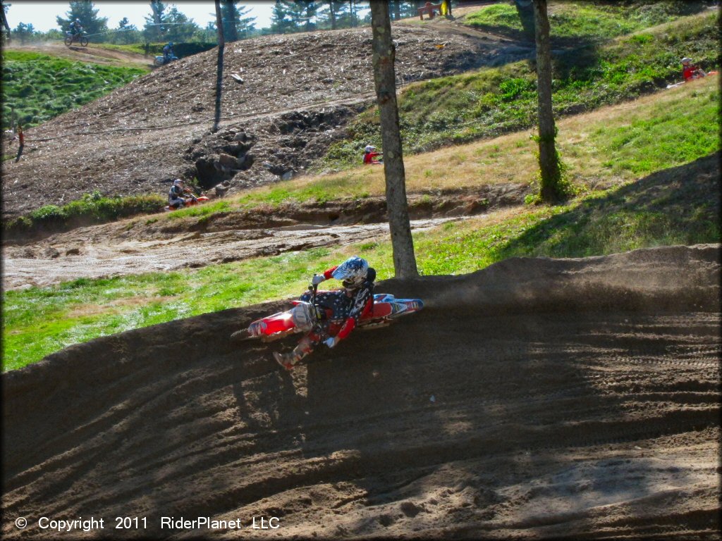 Honda CRF Dirt Bike at The Wick 338 Track